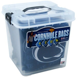 cornhole bags navy Penn State 4 pack
